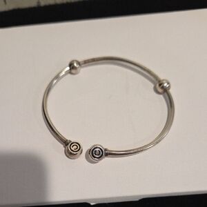 Chamilia Silver Spiral Bangle Bracelet